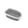 STEFANPLAST Toaletă pentru pisici Sprint 10 43x31x14 cm alb/gri