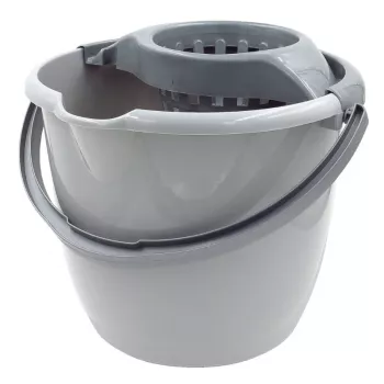 Găleată rotundă SAUBER 12L cu buton push