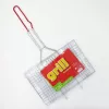 Grătar de grătar ASI COLLECTION 34x22cm oțel cromat cu mânere din lemn