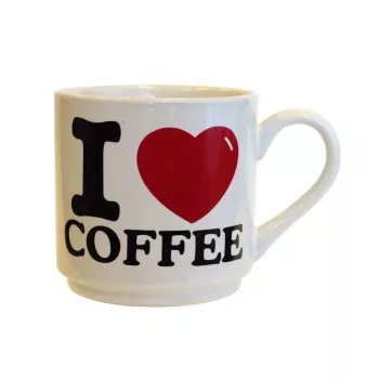 Cană ASI COLLECTION I Love Coffee 400 ml