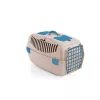 Cușcă de transport STEFANPLAST Gulliver 2 cu ușă din plastic 55x36x35 cm alb travertin