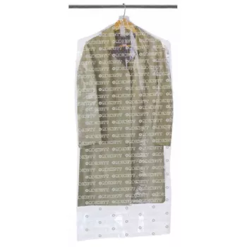 Huse din plastic ORDINETT pentru paltoane, 3 buc., 65 x 140 cm, transparente