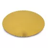 Tăvițe de hârtie pentru tort GUARDINI Easy Bake, aurii, 32 cm, 2 buc.