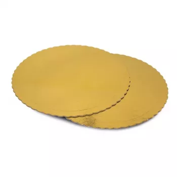 GUARDINI Easy Bake Paper Cake Trays Gold 32 cm 2 pcs