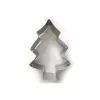 Formă de tort brad de Crăciun GUARDINI 20 x 13,7 cm, antiaderentă, din oțel carbon, gri antracit