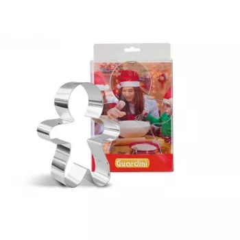 GUARDINI Gingerbread Man Cake Tin 20 x 14.7 cm Non-Stick Carbon Steel