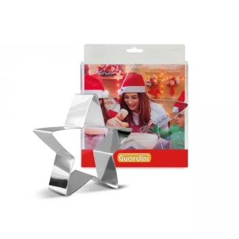 GUARDINI Christmas Star Cake Tin 20 x 20 cm Non-Stick Carbon Steel