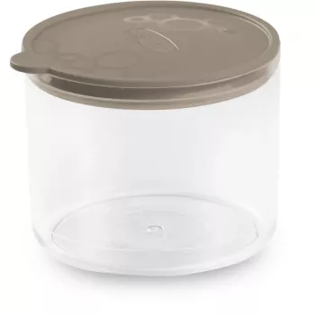 Bol rotund pentru hrană GIOSTYLE Con.Tengo S 0,7L gri-maro