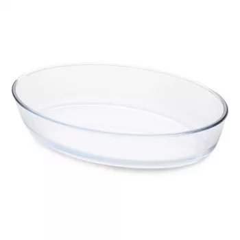 Vas de copt oval GUARDINI din sticlă borosilicată 35x24x7 cm 3L