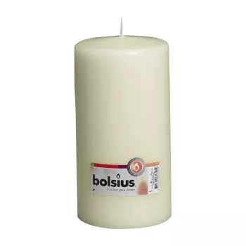 Lumânare cilindrică Bolsius Ø200x98mm bej
