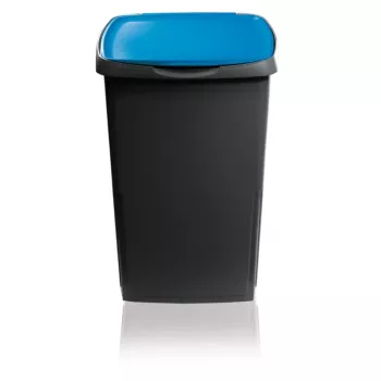 Container de deșeuri GIOSTYLE Eco Solution 45L gri închis/albastru