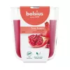 Lumânare parfumată în borcan de sticlă BOLSIUS True Scents rodie Ø97x85mm