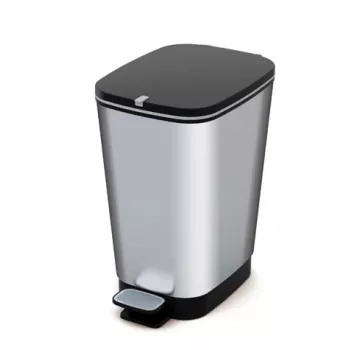 Coș cu pedală KIS Pedal Bucket Metallic Chic M 25L oțel