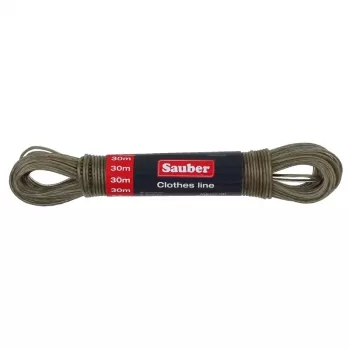 Frânghie de rufe SAUBER 30 m oțel acoperit cu PVC