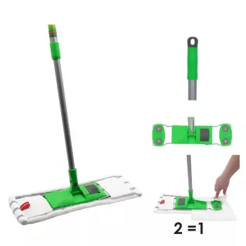Perie de podea SAUBER 60cm cu coadă telescopică