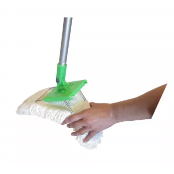 Perie de podea SAUBER Go-Pro 40cm cu mâner din aluminiu 140cm