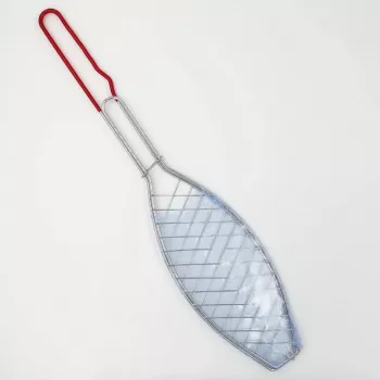 Grilă de grătar pentru pește pe două fețe ASI COLLECTION 36x14 cm