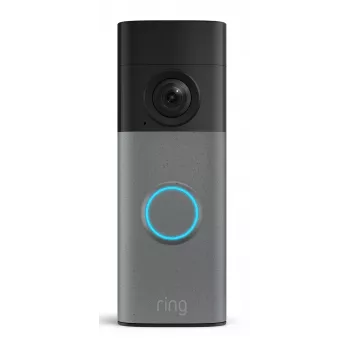 Ring Battery Video Doorbell 2 - 2K, Two-Way Talk, Speckled Gray