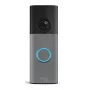 Sonerie video cu baterie Ring Battery Video Doorbell 2 - 2K, audio bidirecțional, gri pestriț