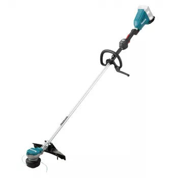 Motocoasă Makita DUR368LZX3 36V (2x18V) fără perii, lățime de tăiere 350 mm, mâner tip bicicletă, coadă secționată, fără acumulator