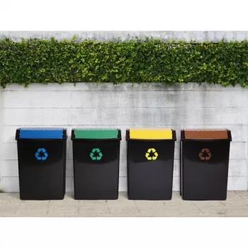 Tatay Waste Bin 50L, Green