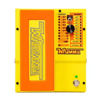 Pedală de efecte pitch shifter, harmony și detune DigiTech Whammy MonoNeon pentru chitară electrică și bas
