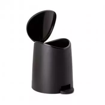 TATAY Bathroom Pedal Bucket 3L Standard Black
