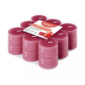Lumânări parfumate BOLSIUS True Scents Rodie 18 buc.