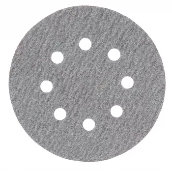 Disc de șlefuit Makita D-65838 125 mm granulație P80 set de 10 cu velcro 8 orificii