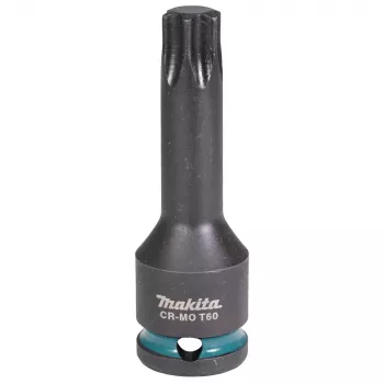 Cheie tubulară Torx Makita Impact Black 1/2 inch T60, 78 mm, E-19853
