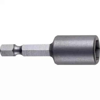 Adaptor tubular Makita P-06292 8 mm hexagon la 1/4 inch pătrat, 55 mm