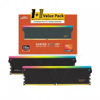 Modul de memorie V-Color Manta XSky RGB 16 GB DDR5-6000 CL30 EXPO, negru