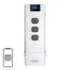 Comutator de scenă wireless MOES YK2169 ZigBee 3.0, 4 canale, 12 scene, cu baterie, alb