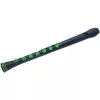 Blockflöte sopran NUVO Recorder+ NURG320BGR, doigtare germană, negru/verde