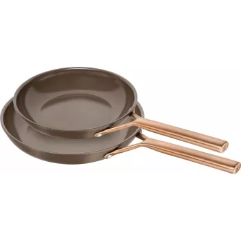 Set de 2 tigăi ZWILLING Milano, maro, 20 cm & 28 cm