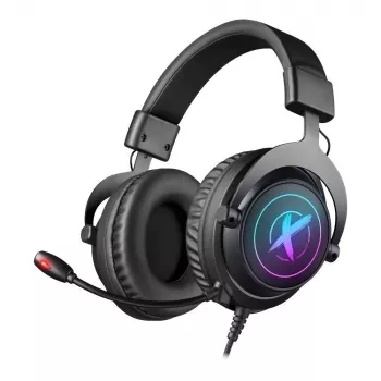 Căști gaming Defender EPIC PRO 7.1 Virtual Surround Sound RGB cu microfon, USB, negre