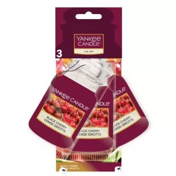 Odorizant auto YANKEE HOME Bonus Pack BLACK CHERRY YANKEE (pachet de 2)