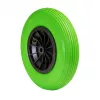 Roată de roabă Wagner Design Yourself din cauciuc plin RO 8402, verde, 260 mm, 120 kg, 4840201