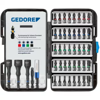 Set de biți GEDORE 666-045, 45 piese (3459519)