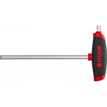 Șurubelniță cu mâner T Wiha Workshop pentru hexagon interior, 6 mm, lamă 150 mm (26138)