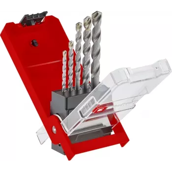 Set de burghie pentru beton cu vârf din carbură Einhell 38050, 5 piese (4-10 mm)