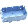 Cutie de instalare pentru dispozitive OBO BETTERMANN Rehau signo ZB BRK GD2 (6133585), 2 module, albă pur