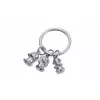 Breloc Troika KR17-18/MA din aluminiu turnat, argintiu, cu figurină