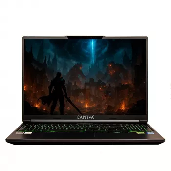 Laptop Captiva Advanced Gaming I95-156GE 16 inch, Intel Core i7-14650HX, 64 GB RAM, 4 TB SSD, GeForce RTX 5060 8 GB, Windows 11 Pro