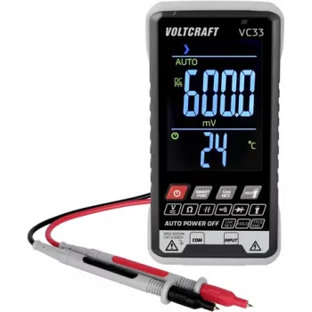 Multimetru digital VOLTCRAFT VC33 cu afișaj digital 5999 counts, calibrat (ISO) VC-13948585