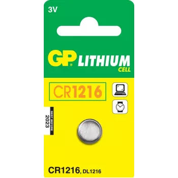 Baterie buton litiu GP Batteries CR1216 3V (1 buc.)