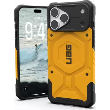 Husă UAG Urban Armor Gear Pathfinder MagSafe pentru Apple iPhone 18 Pro Max/17 Pro Max - Heritage Yellow 114582118282