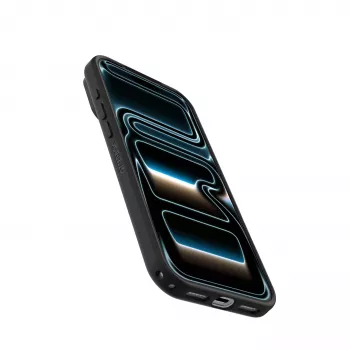 Husă OtterBox Lumen Series pentru iPhone 15 Pro Max - neagră 77-001243