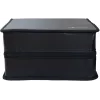 Huse de păstrare CD/DVD cu clapetă MediaRange, pachet de 500, negre