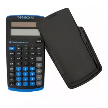 Calculator științific Texas Instruments TI-30 ECO RS negru/albastru